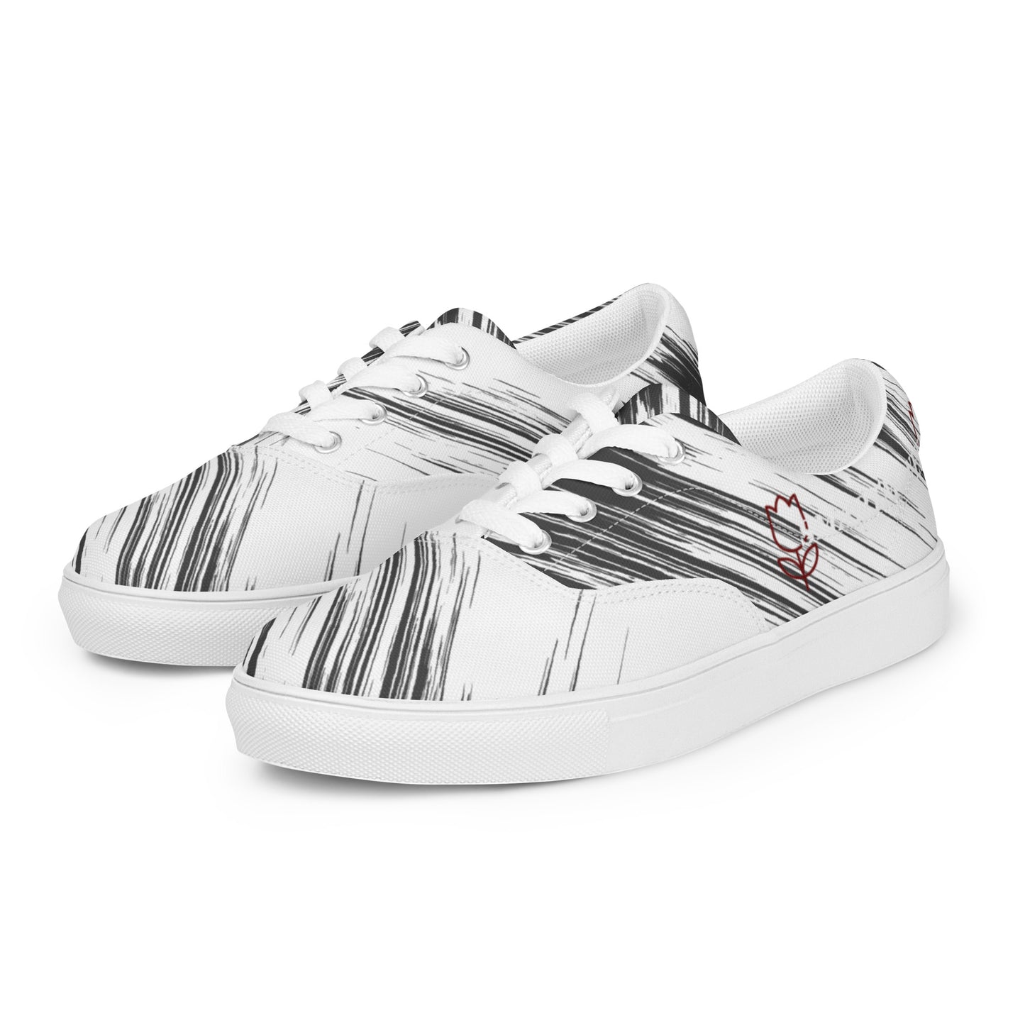 ROSE S BW Women’s lace-up canvas shoes