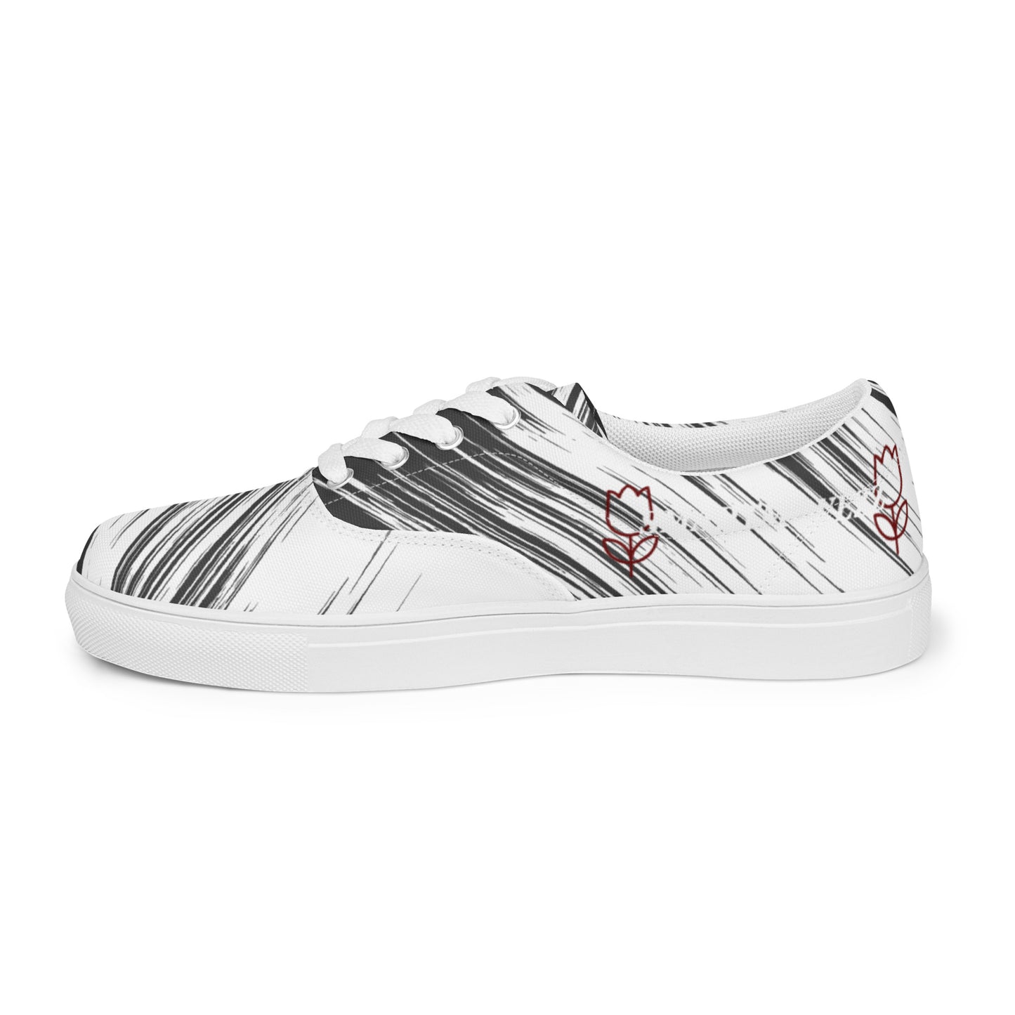 ROSE S BW Women’s lace-up canvas shoes