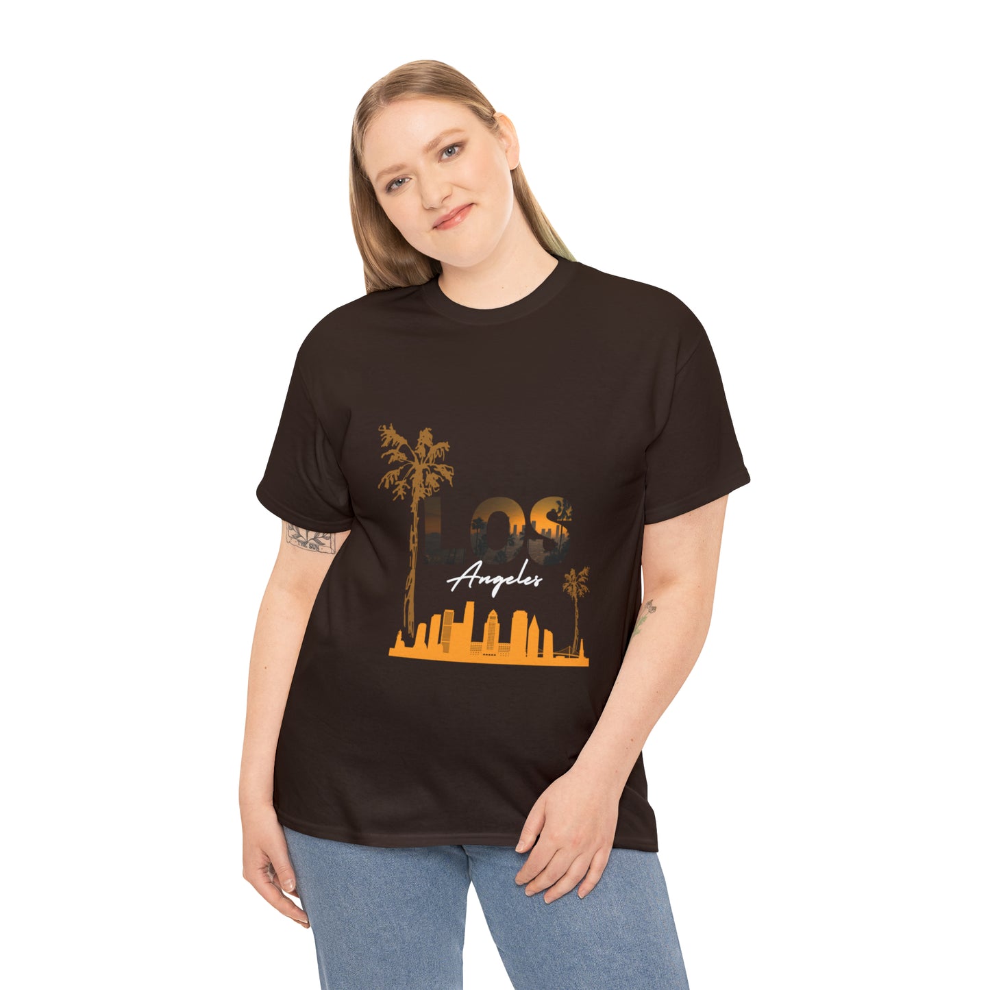 Los Angeles City Heavy Cotton Tee