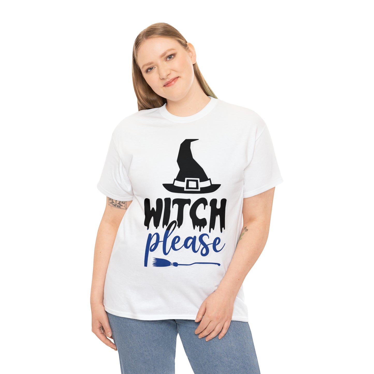 Witch Please Heavy Cotton Tee