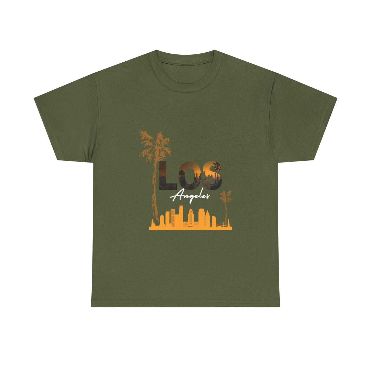 Los Angeles City Heavy Cotton Tee