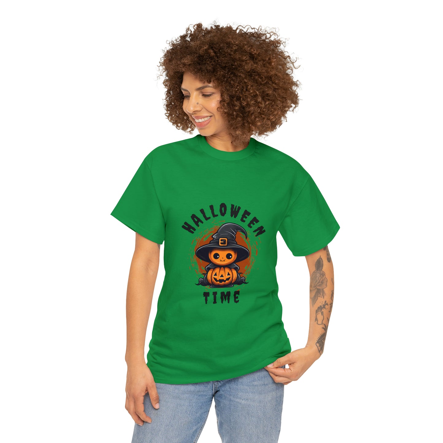 Halloween Time Heavy Cotton Tee