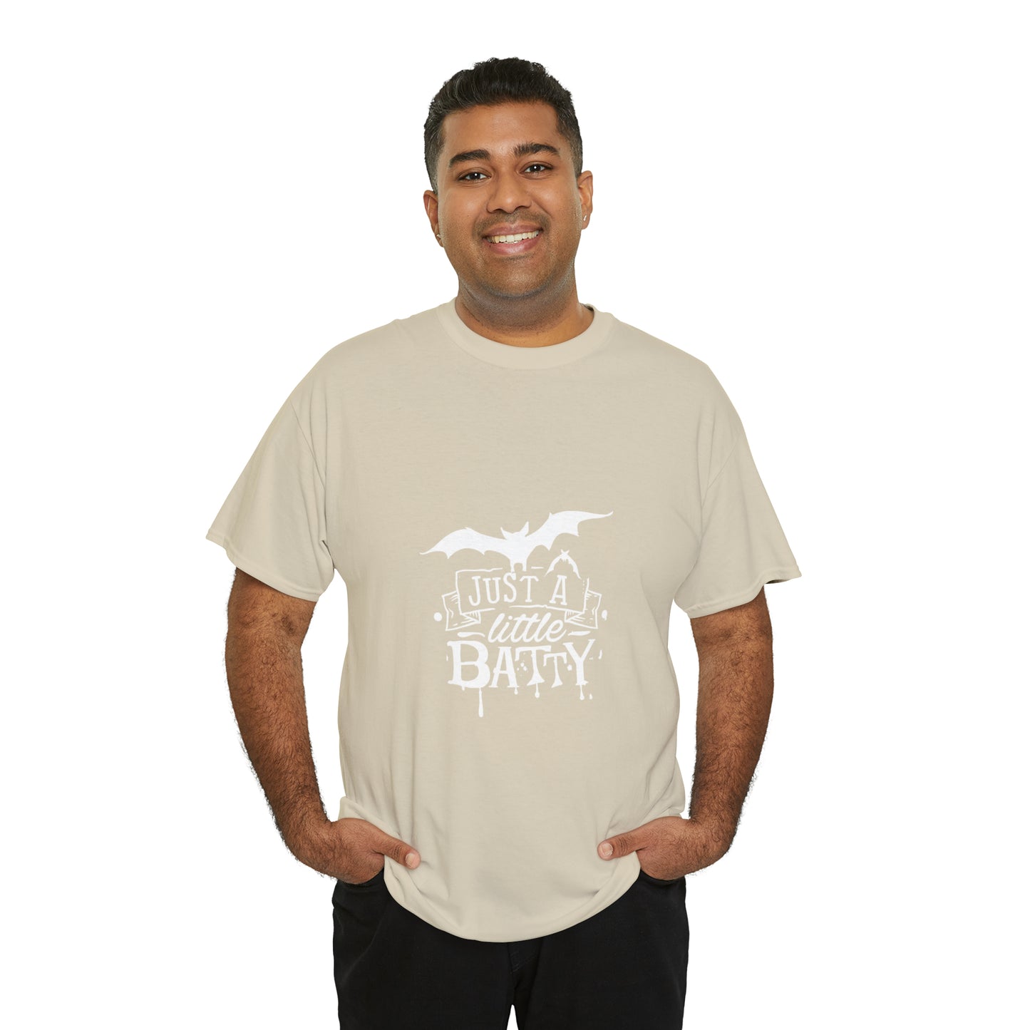 Just a Little Batty Heavy Cotton Tee