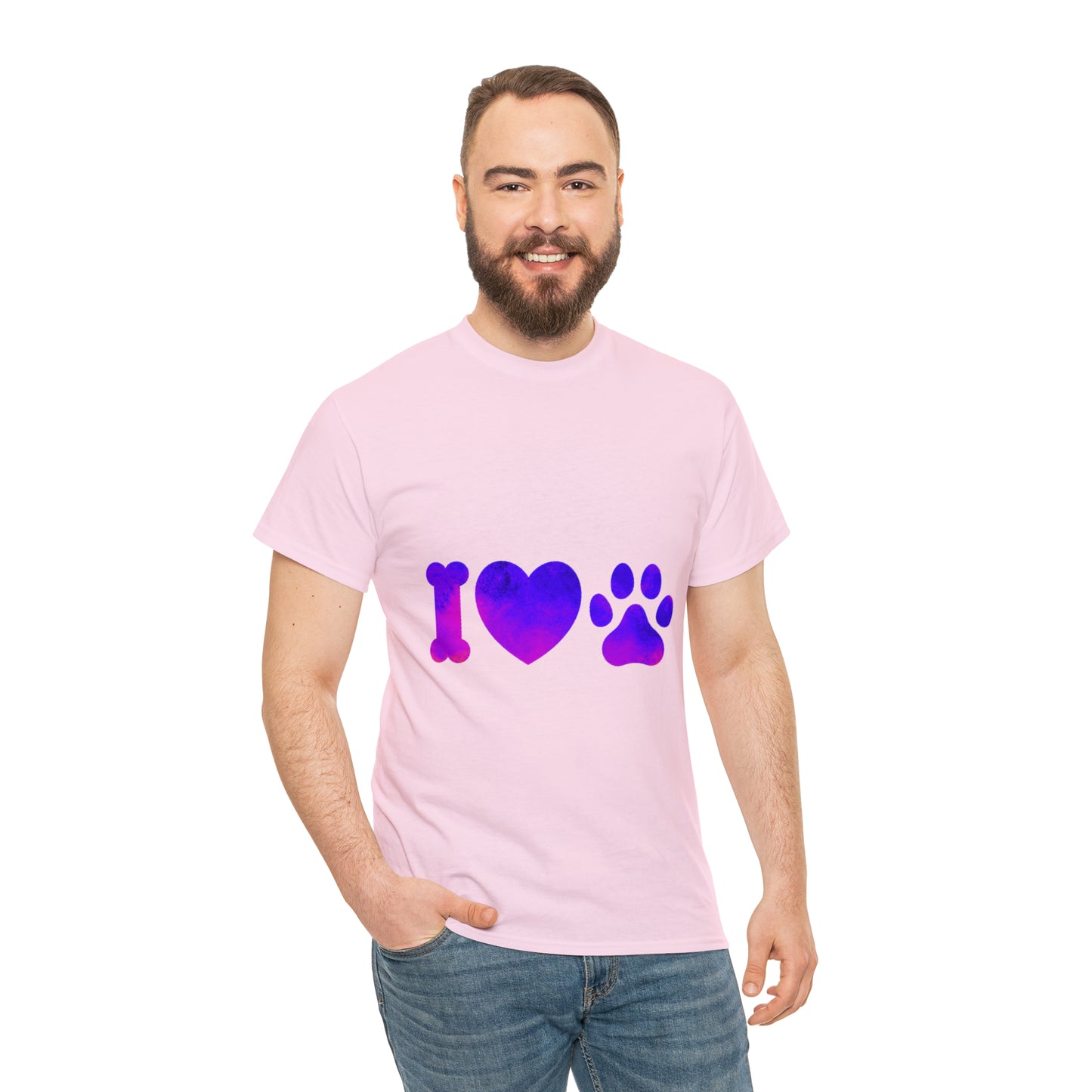 I Love Animals Heavy Cotton Tee