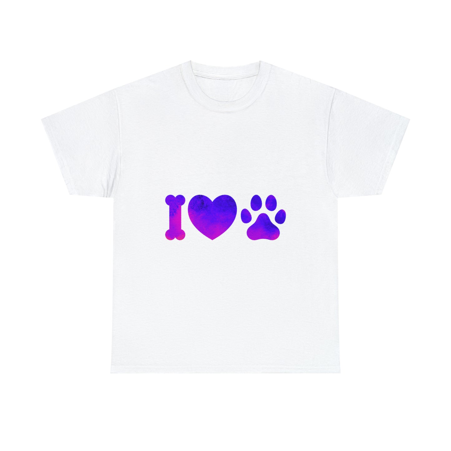 I Love Animals Heavy Cotton Tee