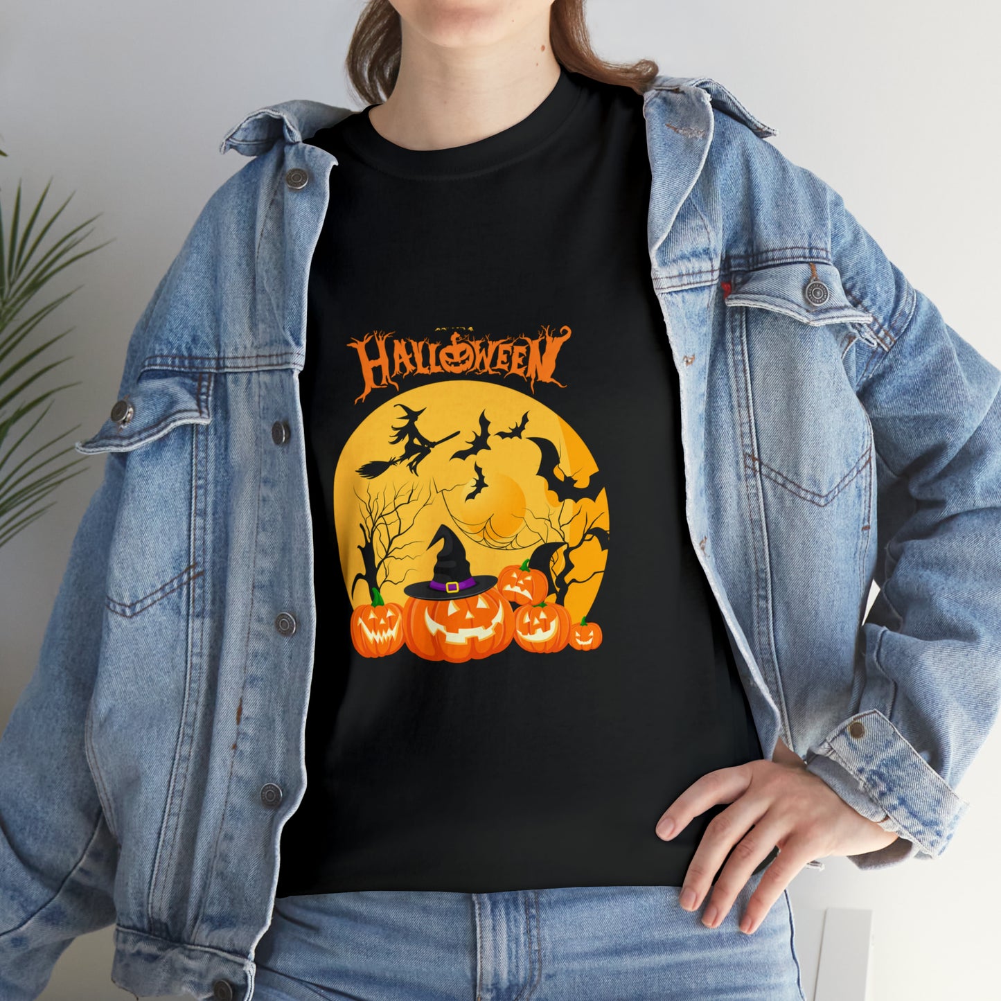 Halloween Pumpkin's Heavy Cotton Tee