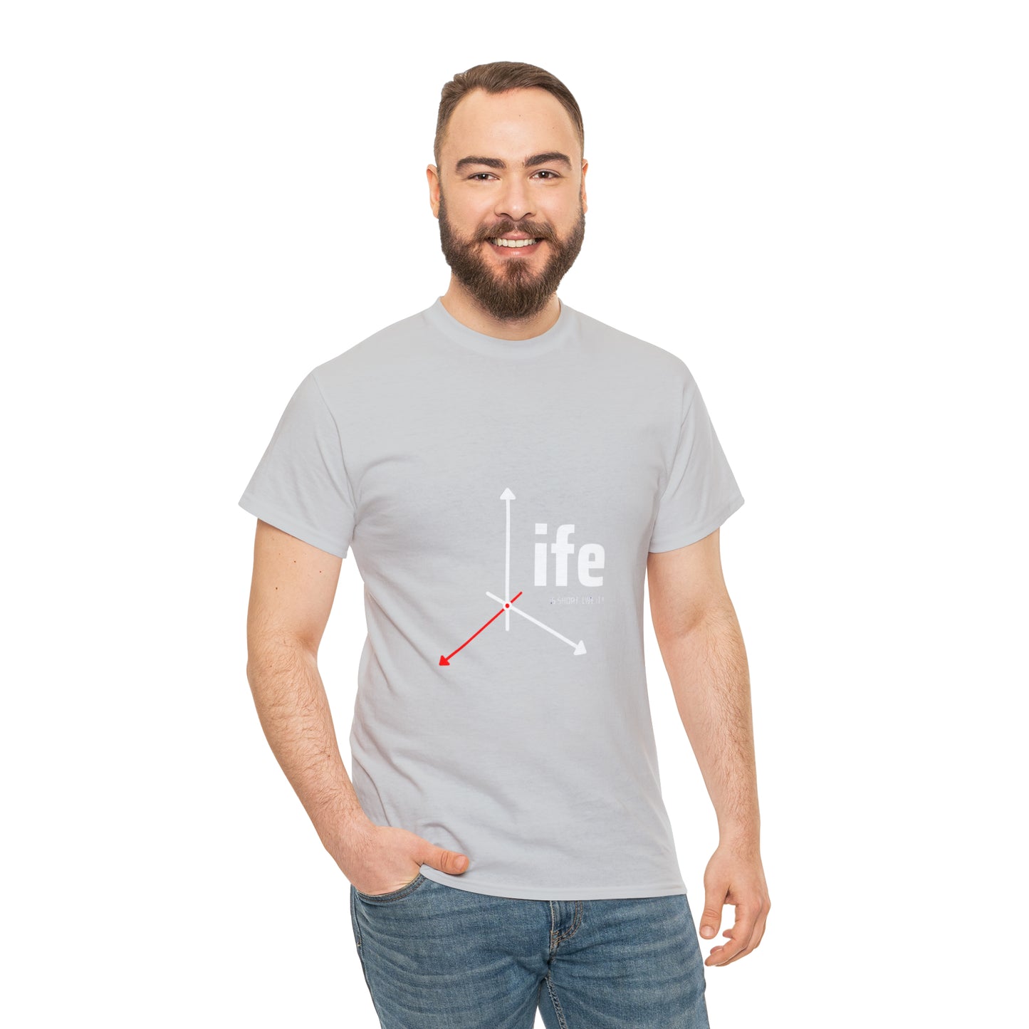 Life is Short Heavy Cotton Tee