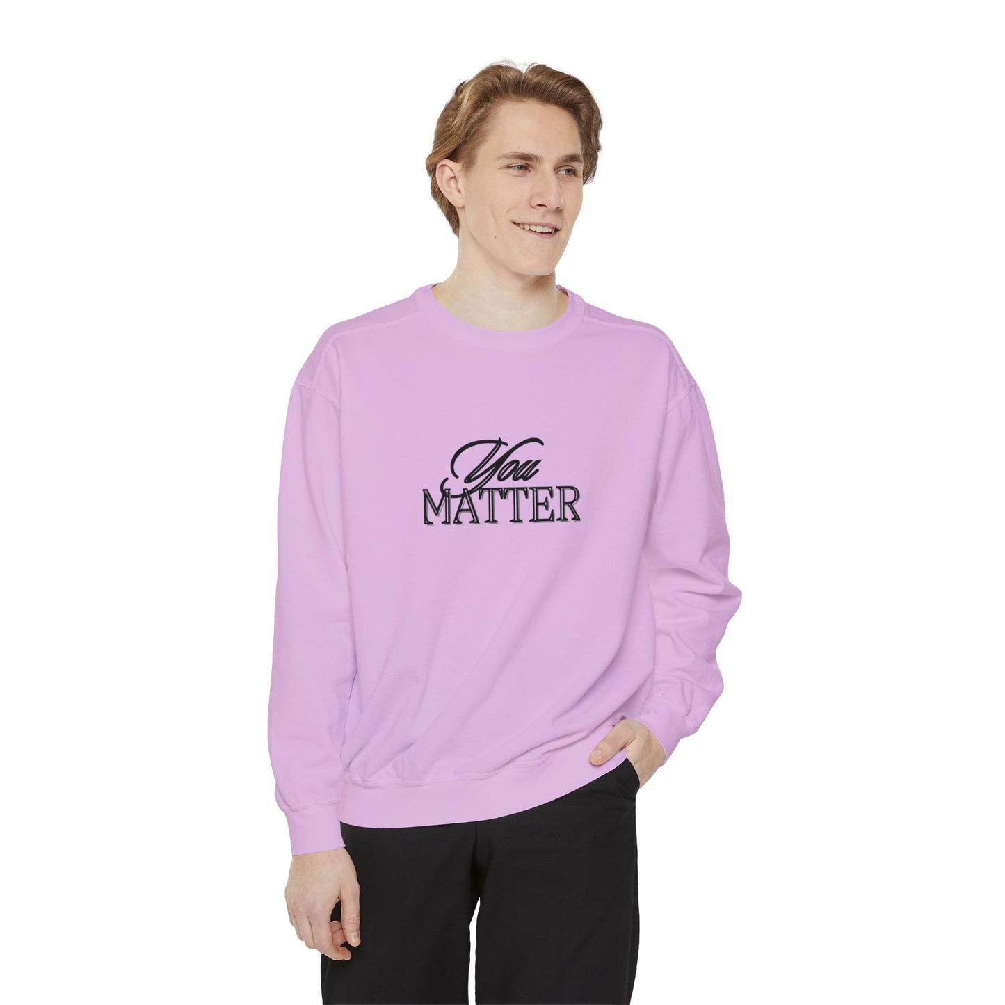 Inspirational Sweatshirt: You Are Amazing, Beautiful, and Enough - Unisex