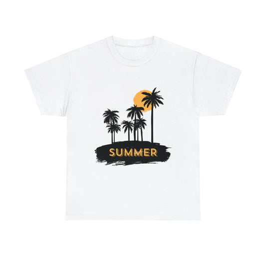 Summer Vibes Heavy Cotton Tee