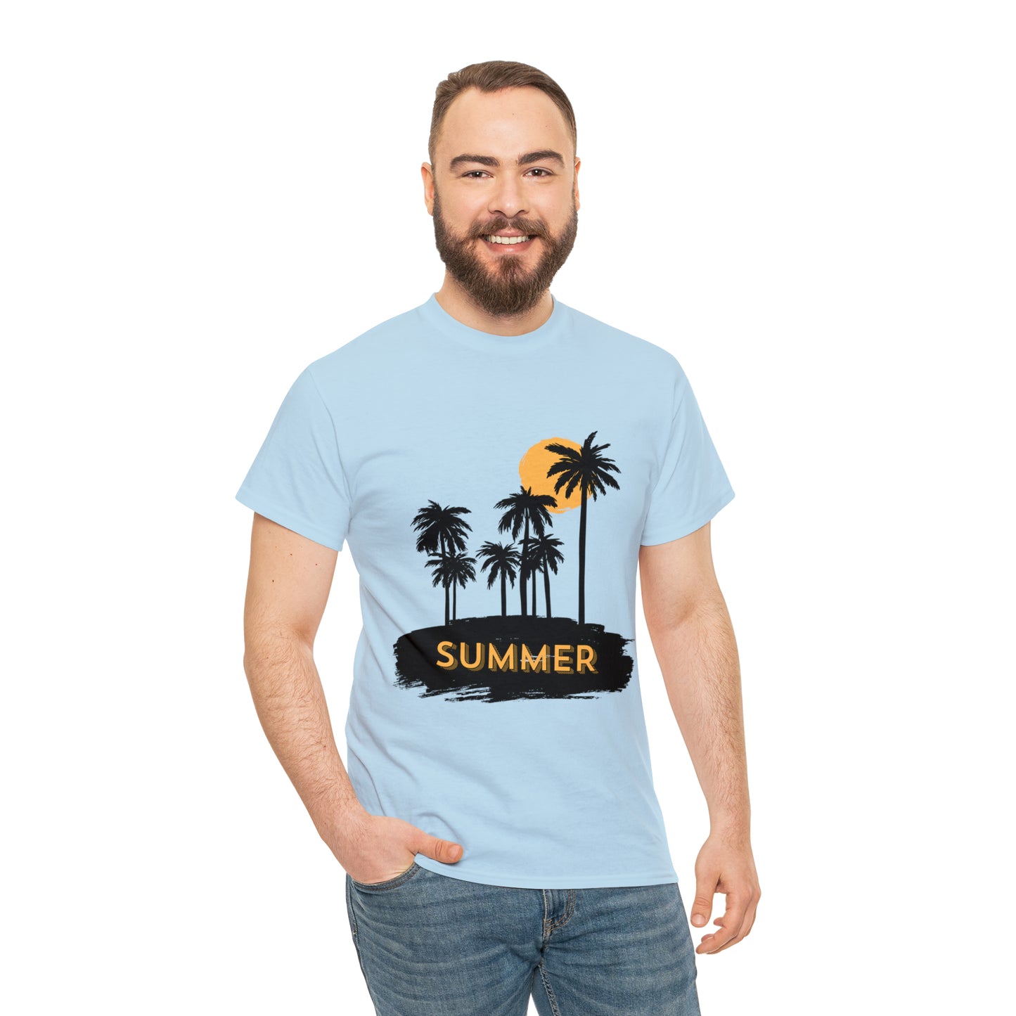 Summer Vibes Heavy Cotton Tee