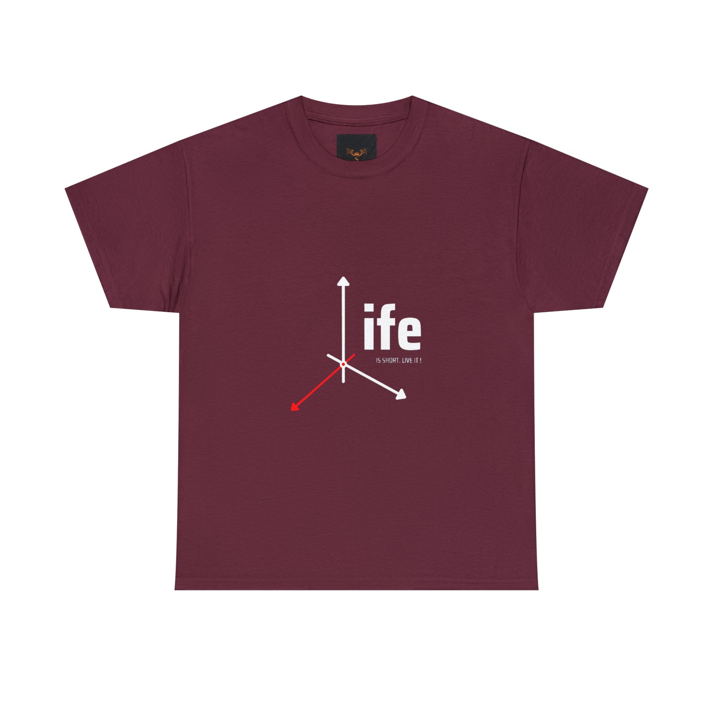 Life is Short Heavy Cotton Tee