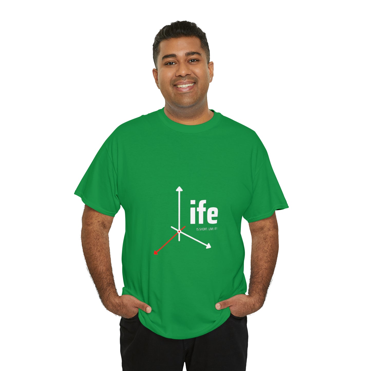 Life is Short Heavy Cotton Tee