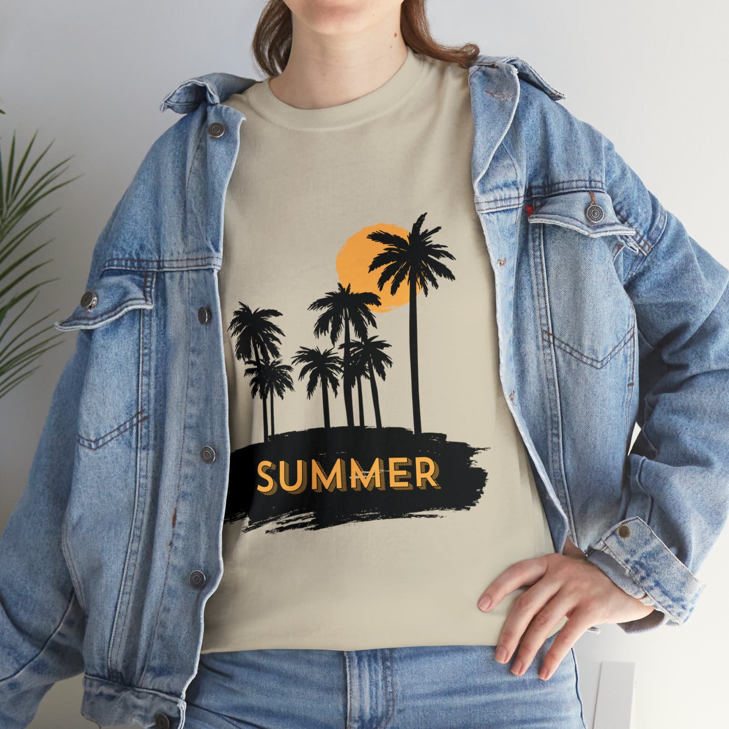 Summer Vibes Heavy Cotton Tee