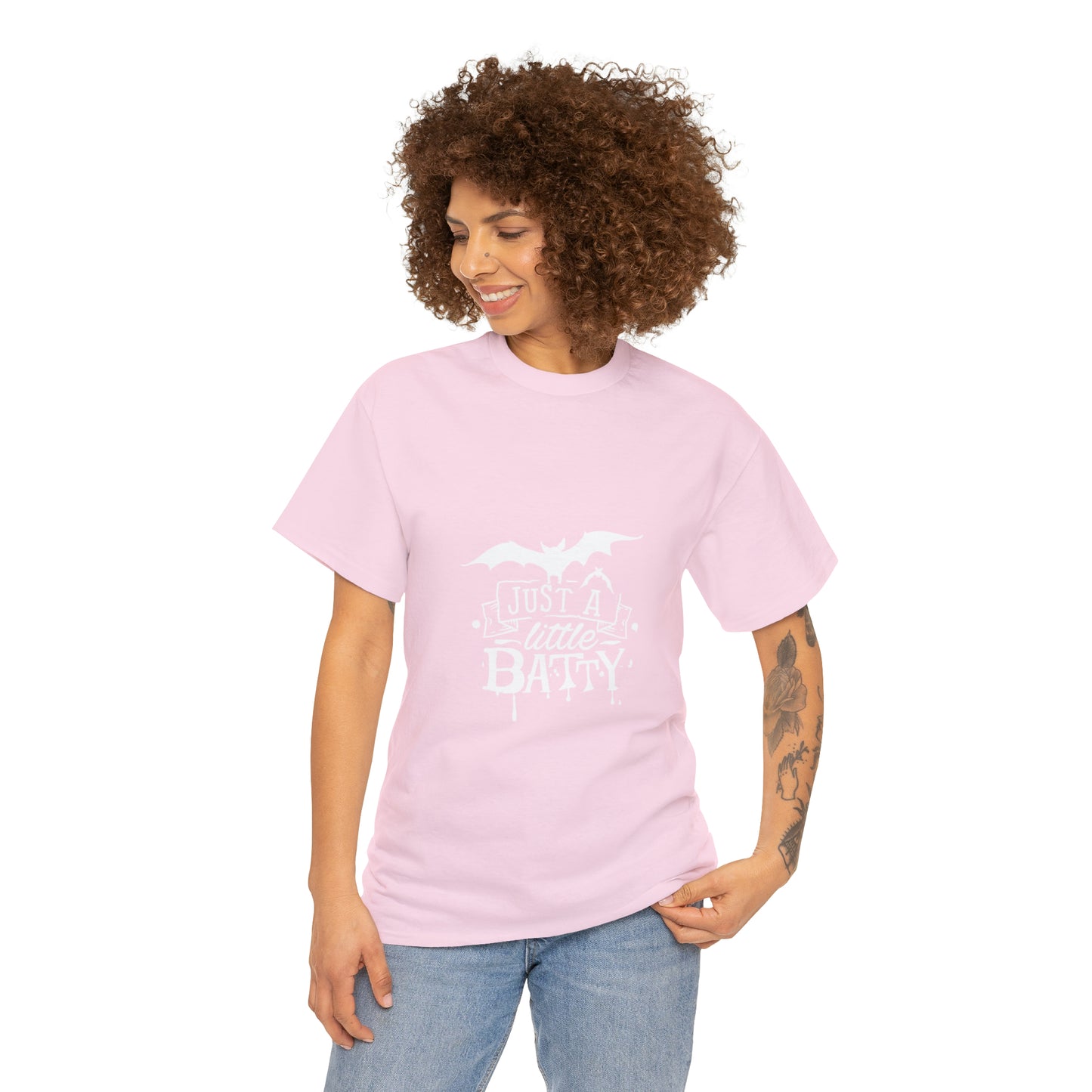 Just a Little Batty Heavy Cotton Tee