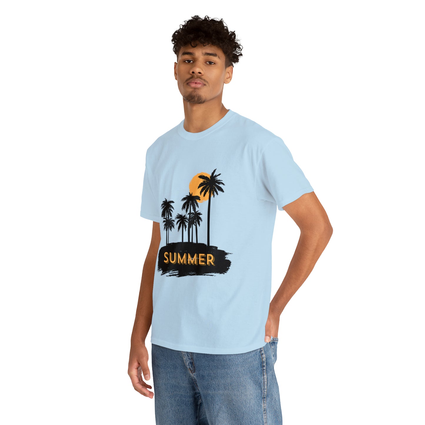 Summer Vibes Heavy Cotton Tee