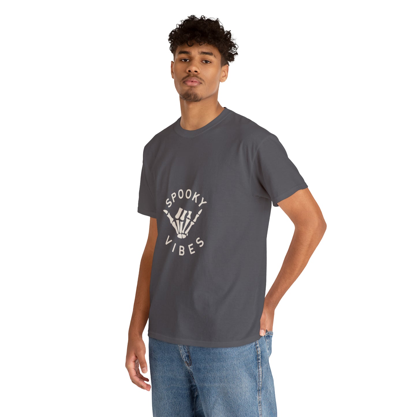 Spooky Vibes Heavy Cotton Tee