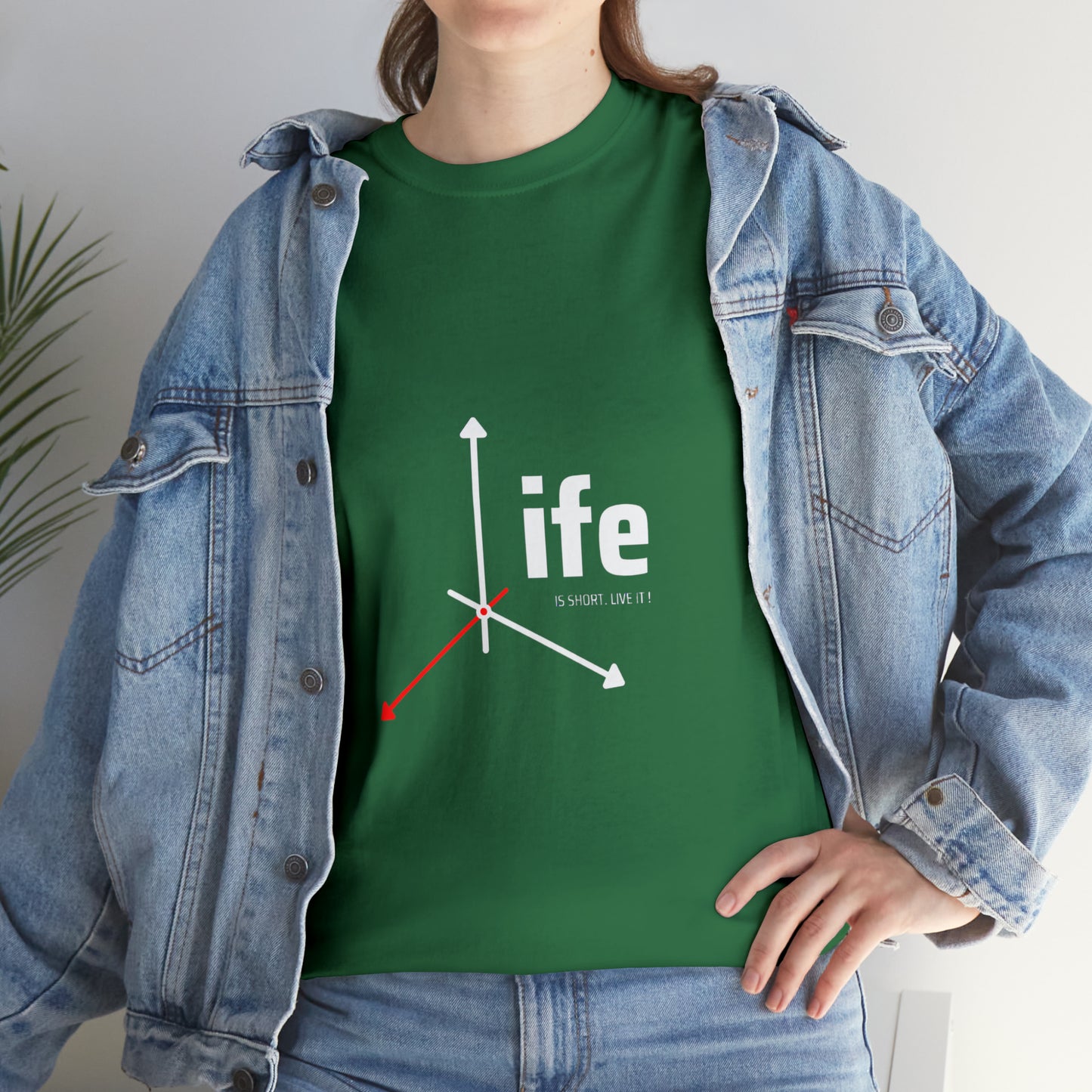 Life is Short Heavy Cotton Tee