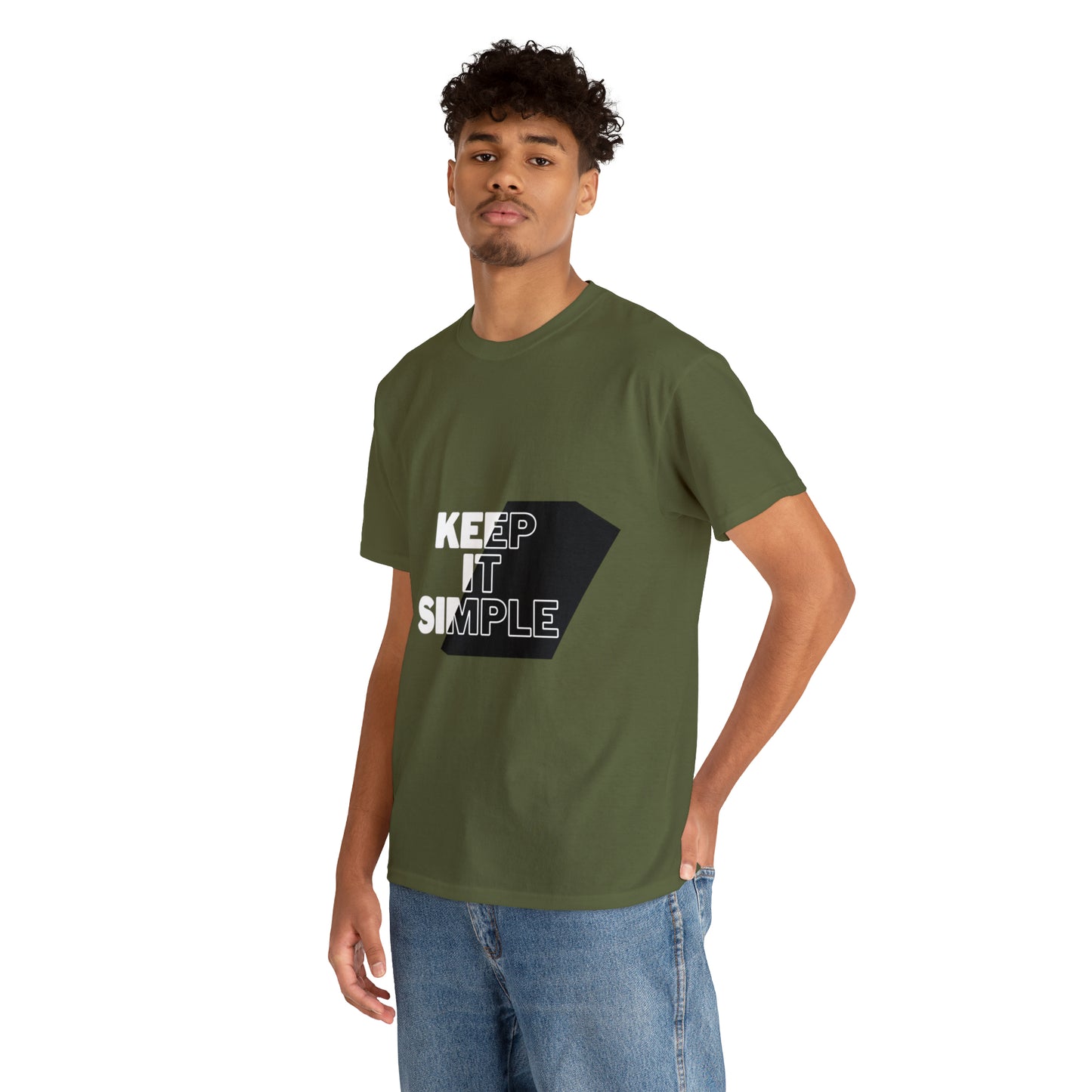 Keep It Simple Heavy Cotton Tee