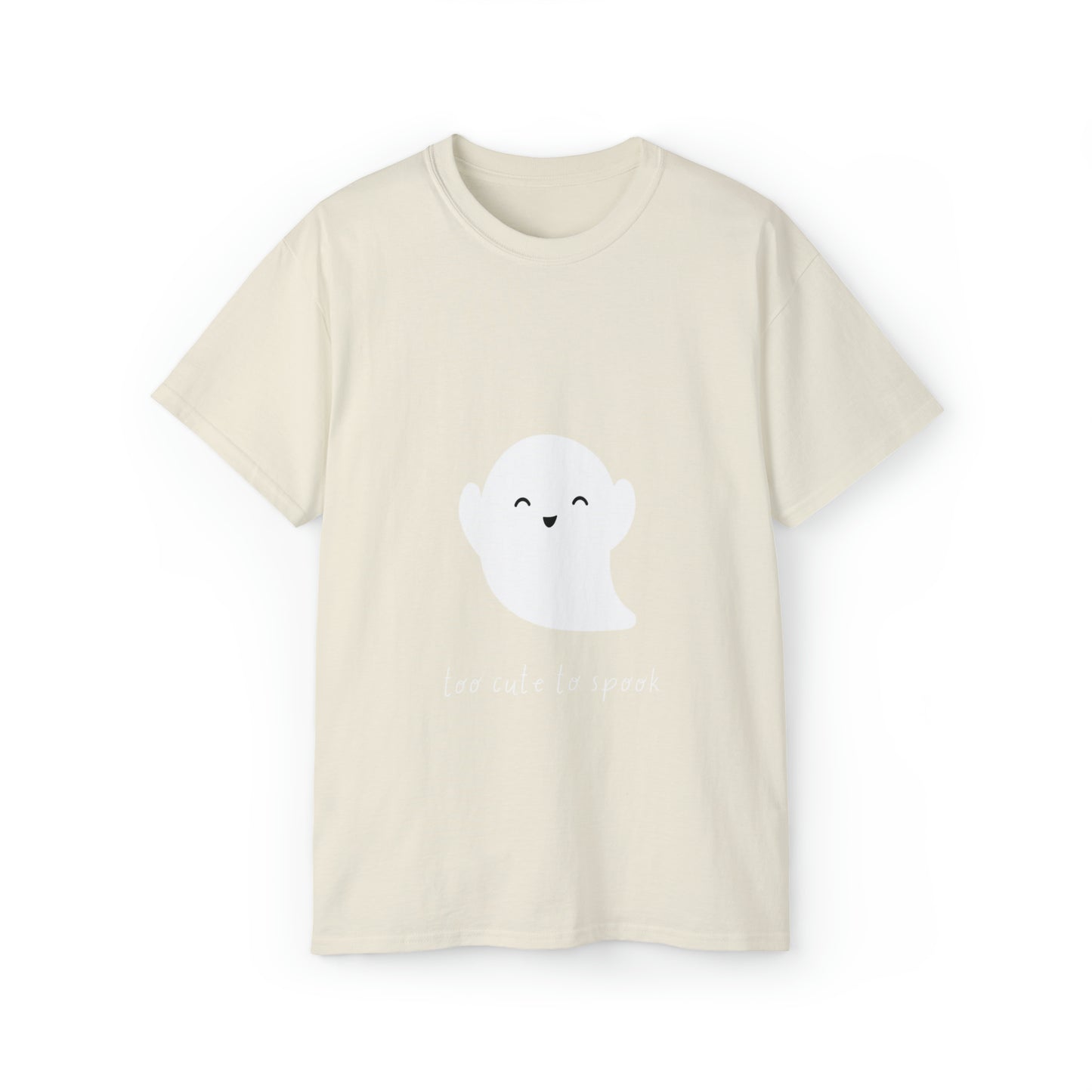 Halloween Too Cute Ghost Ultra Cotton Tee