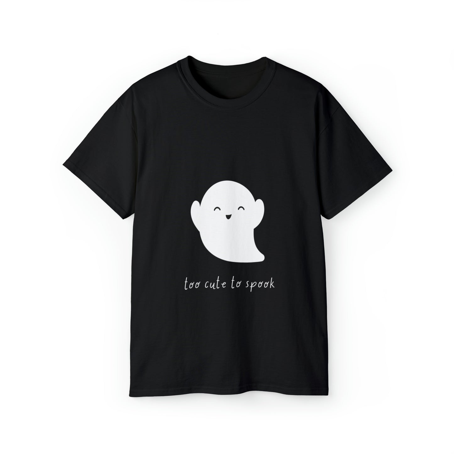 Halloween Too Cute Ghost Ultra Cotton Tee