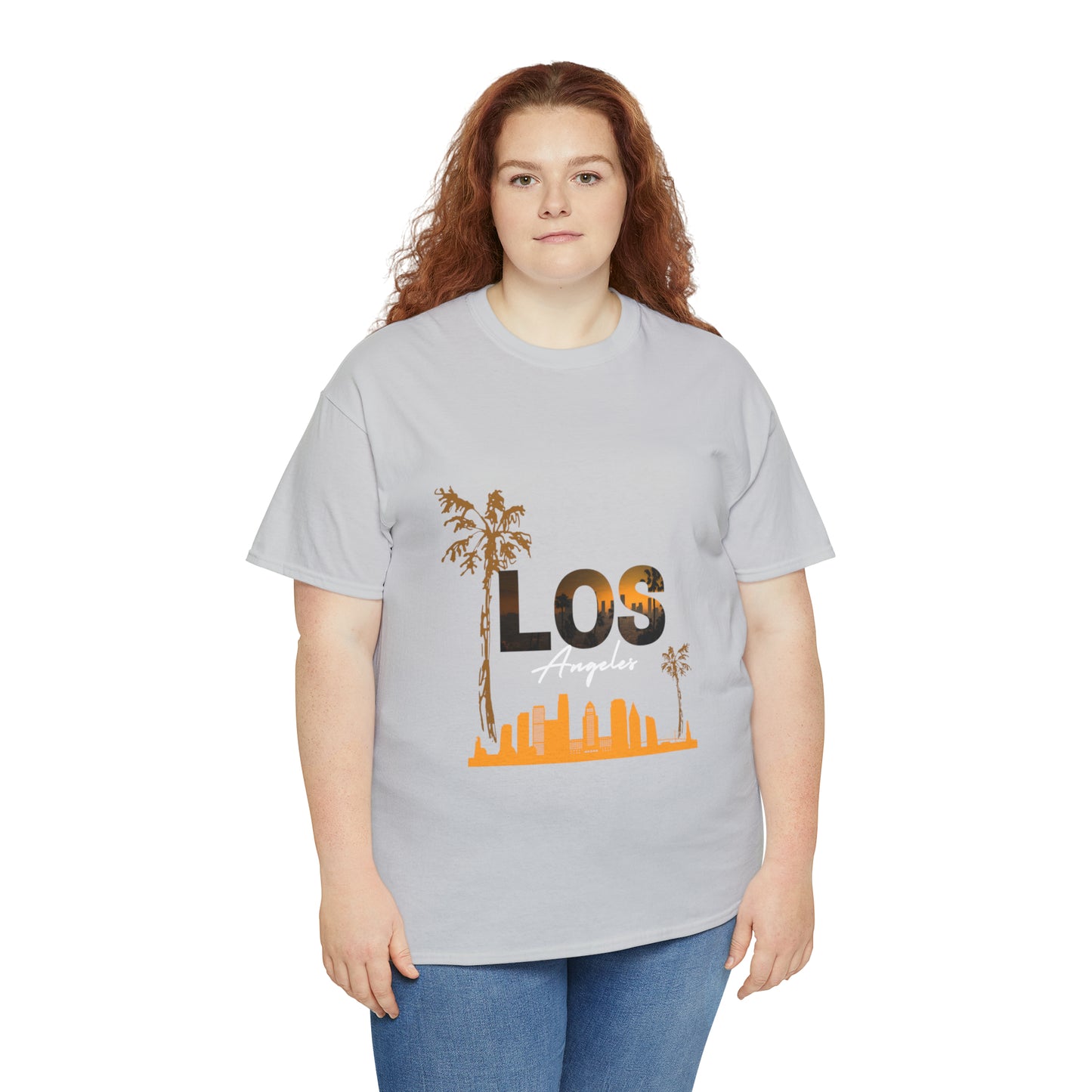 Los Angeles City Heavy Cotton Tee