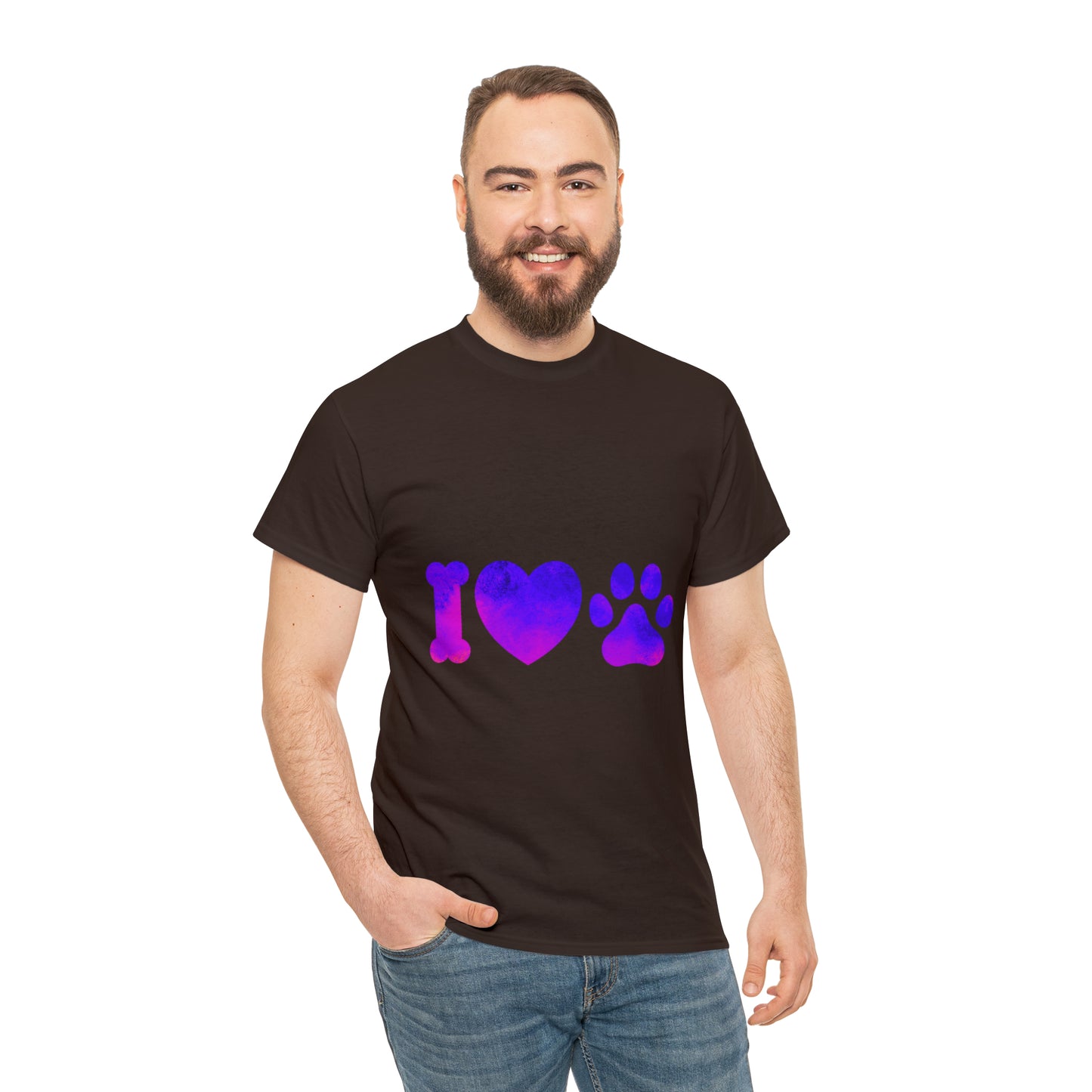 I Love Animals Heavy Cotton Tee