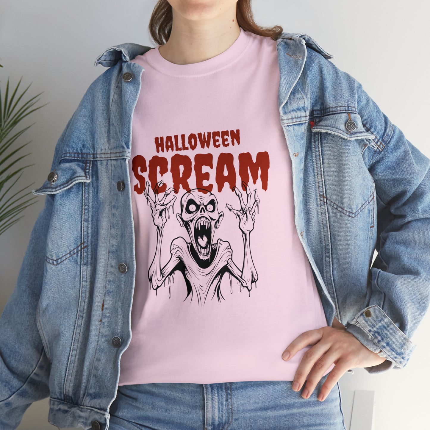 Halloween Scream Heavy Cotton Tee