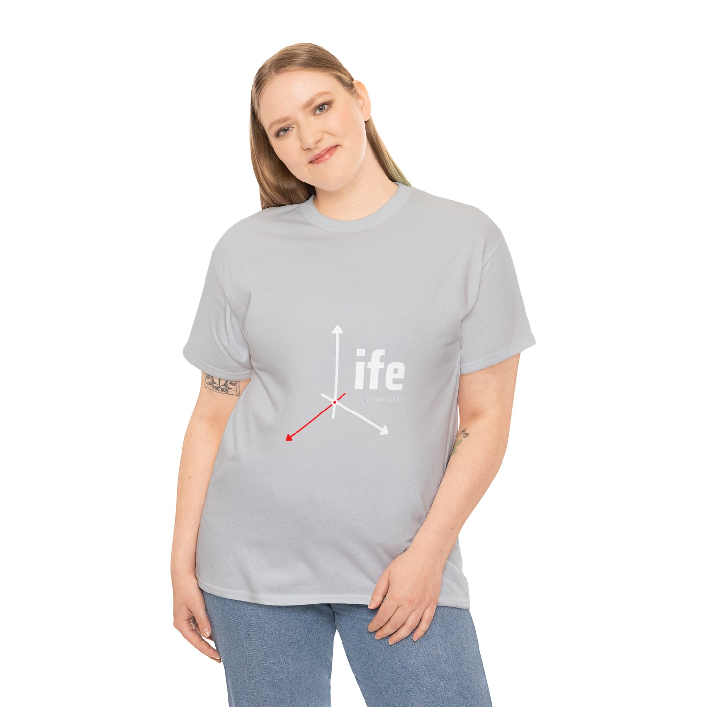 Life is Short Heavy Cotton Tee