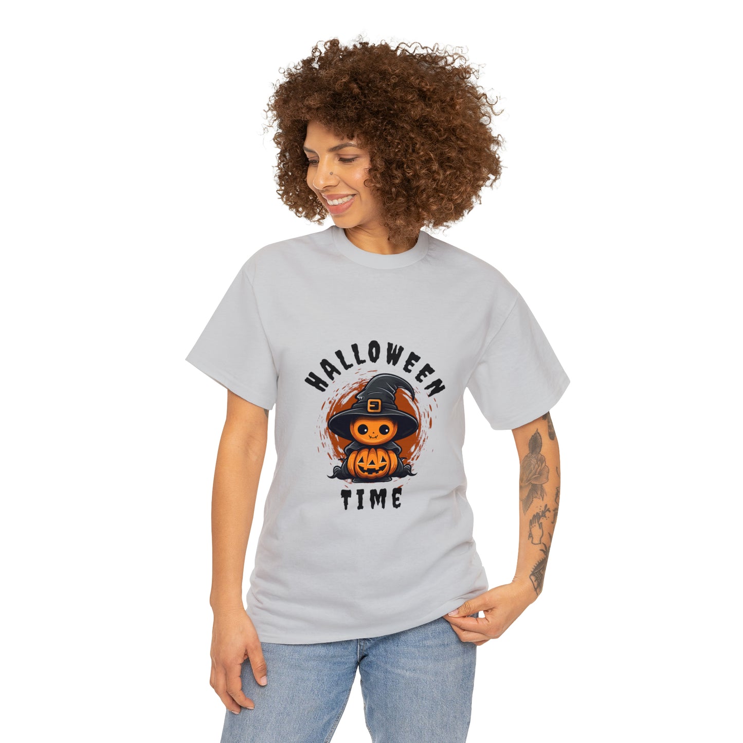 Halloween Time Heavy Cotton Tee