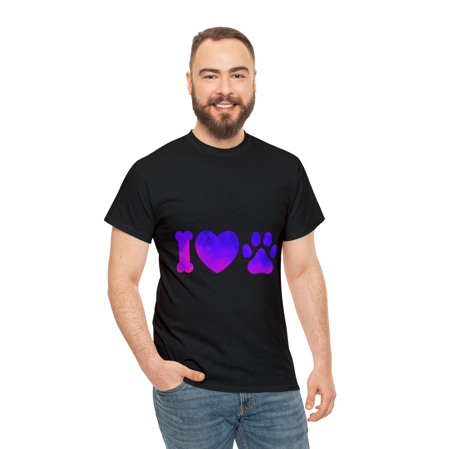 I Love Animals Heavy Cotton Tee