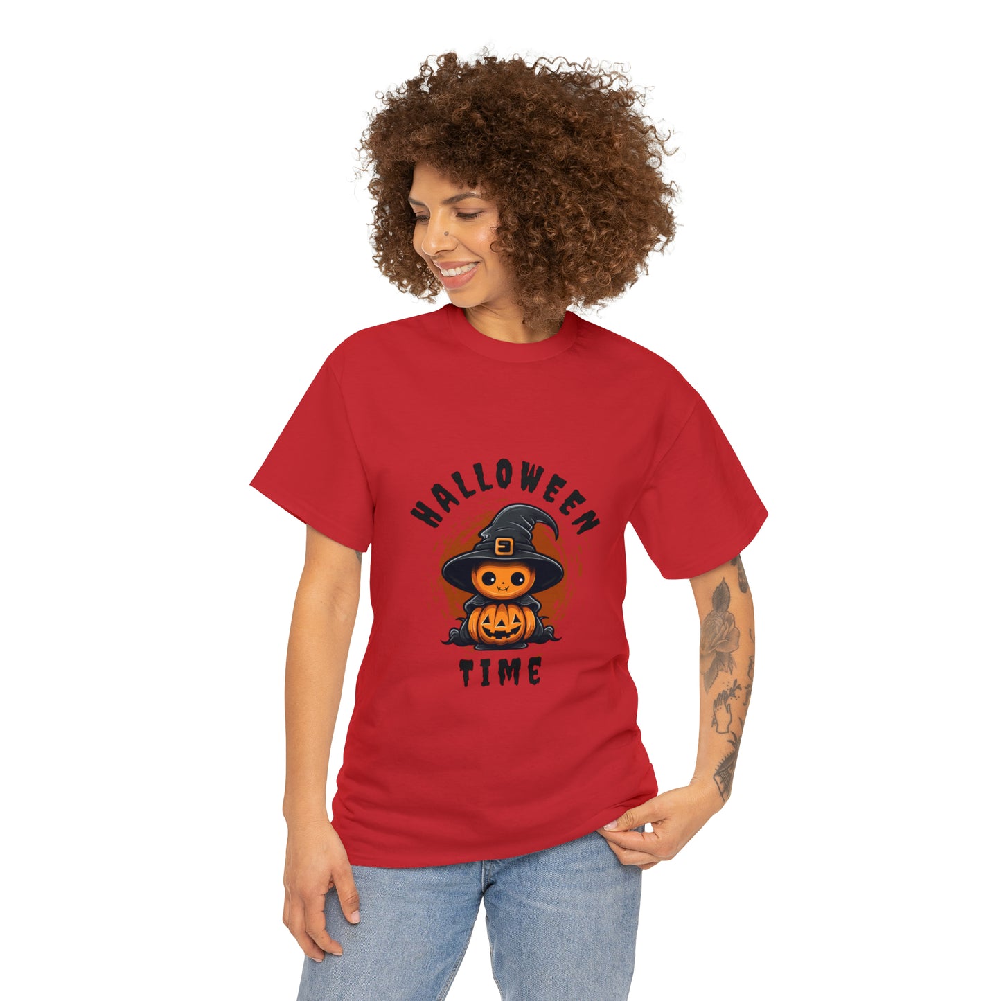 Halloween Time Heavy Cotton Tee