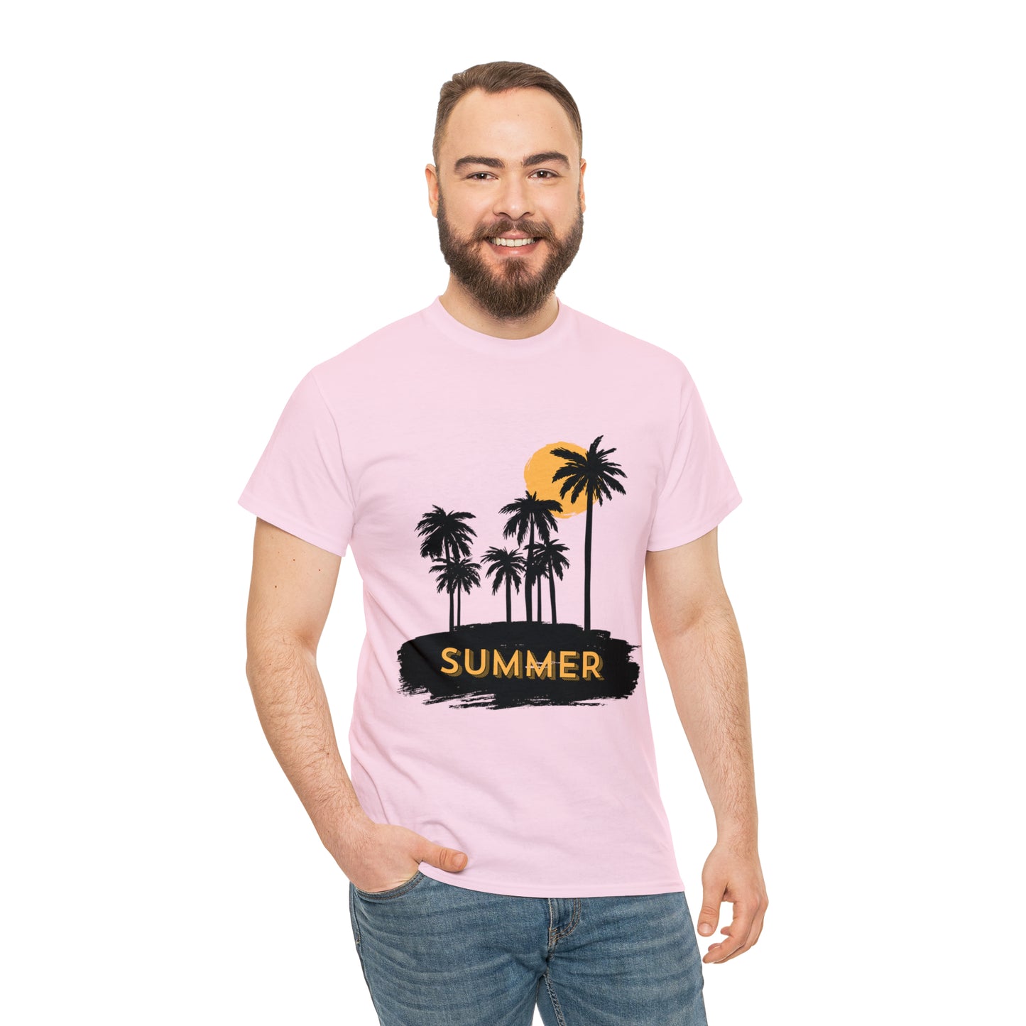 Summer Vibes Heavy Cotton Tee