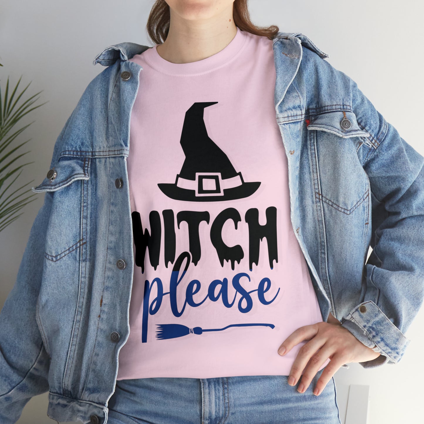 Witch Please Heavy Cotton Tee