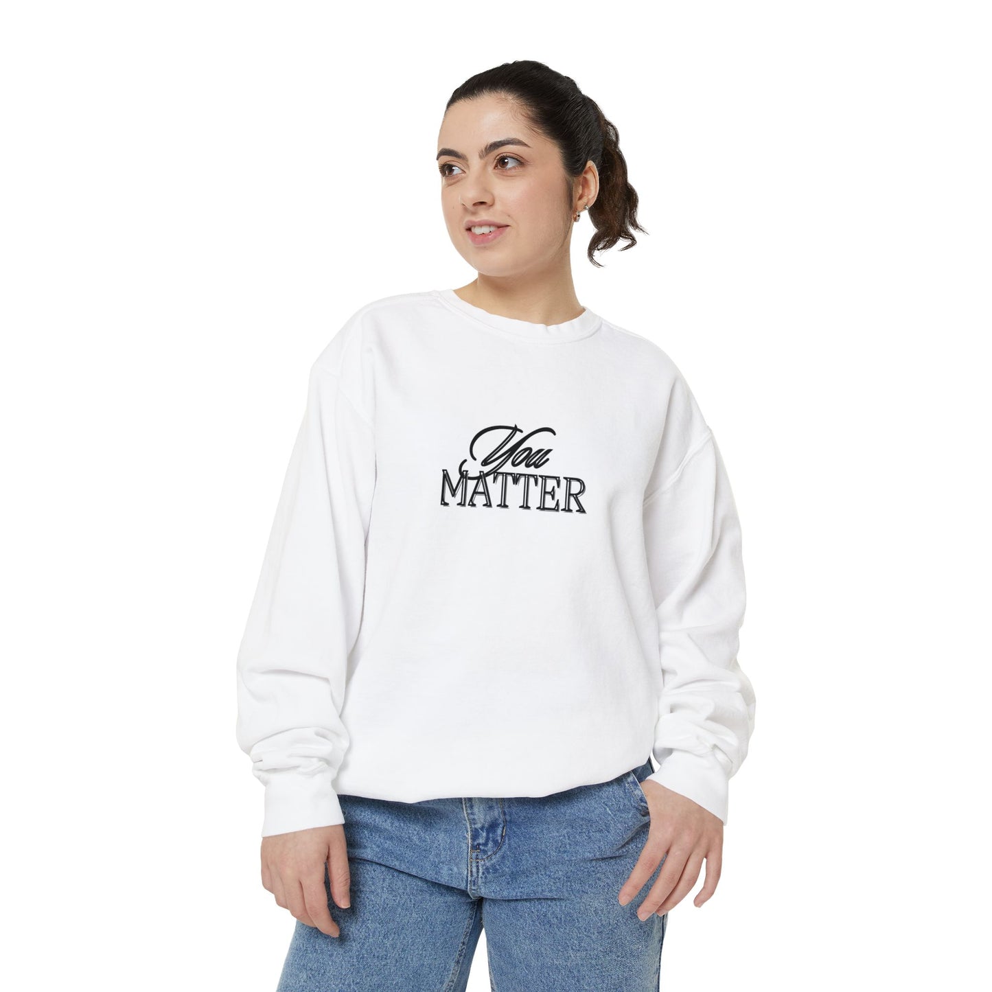 Inspirational Sweatshirt: You Are Amazing, Beautiful, and Enough - Unisex