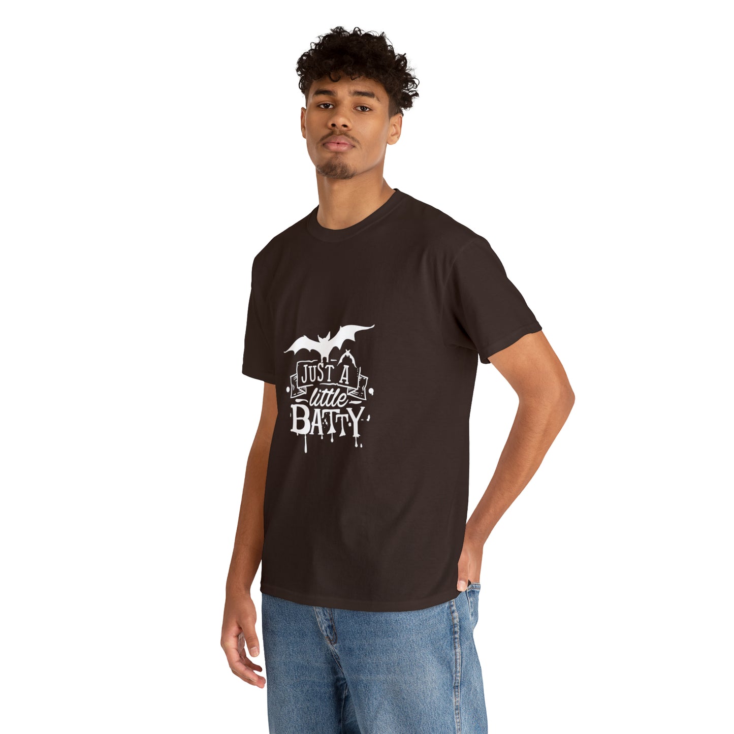 Just a Little Batty Heavy Cotton Tee