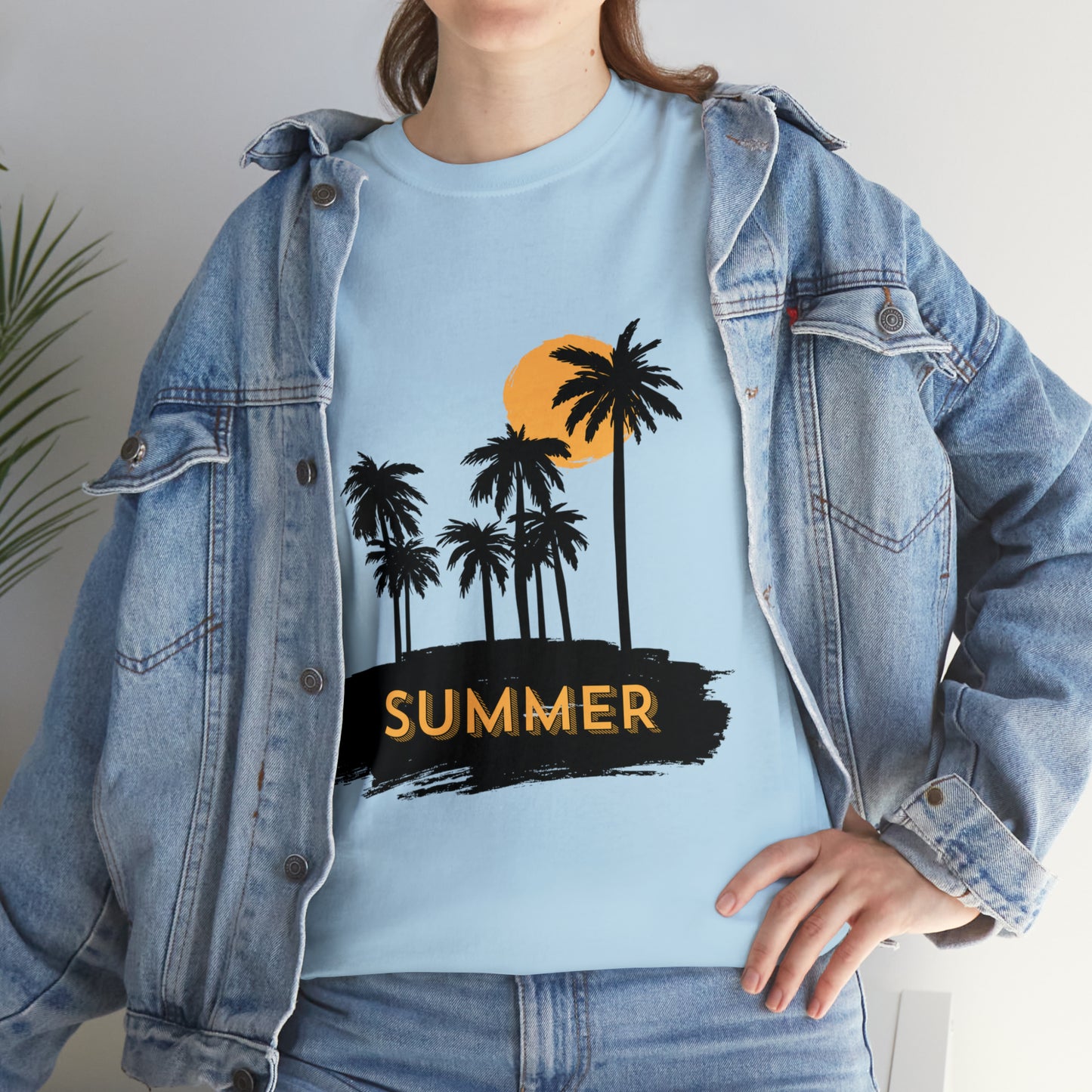 Summer Vibes Heavy Cotton Tee