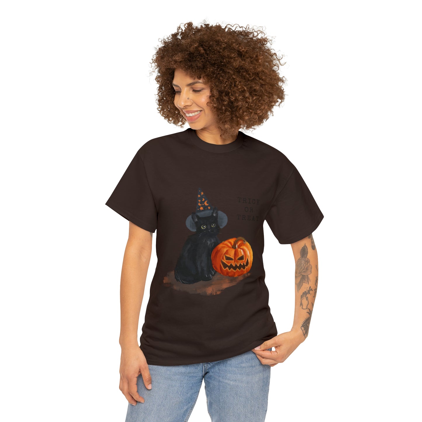 Boo Kitty Heavy Cotton Tee