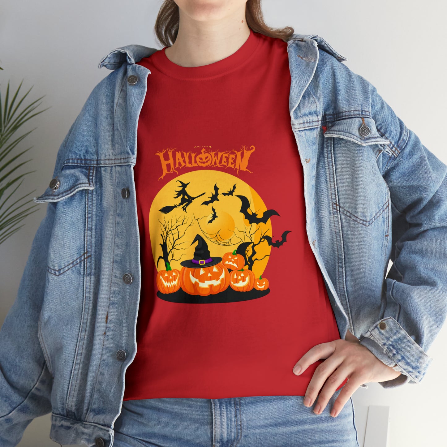 Halloween Pumpkin's Heavy Cotton Tee