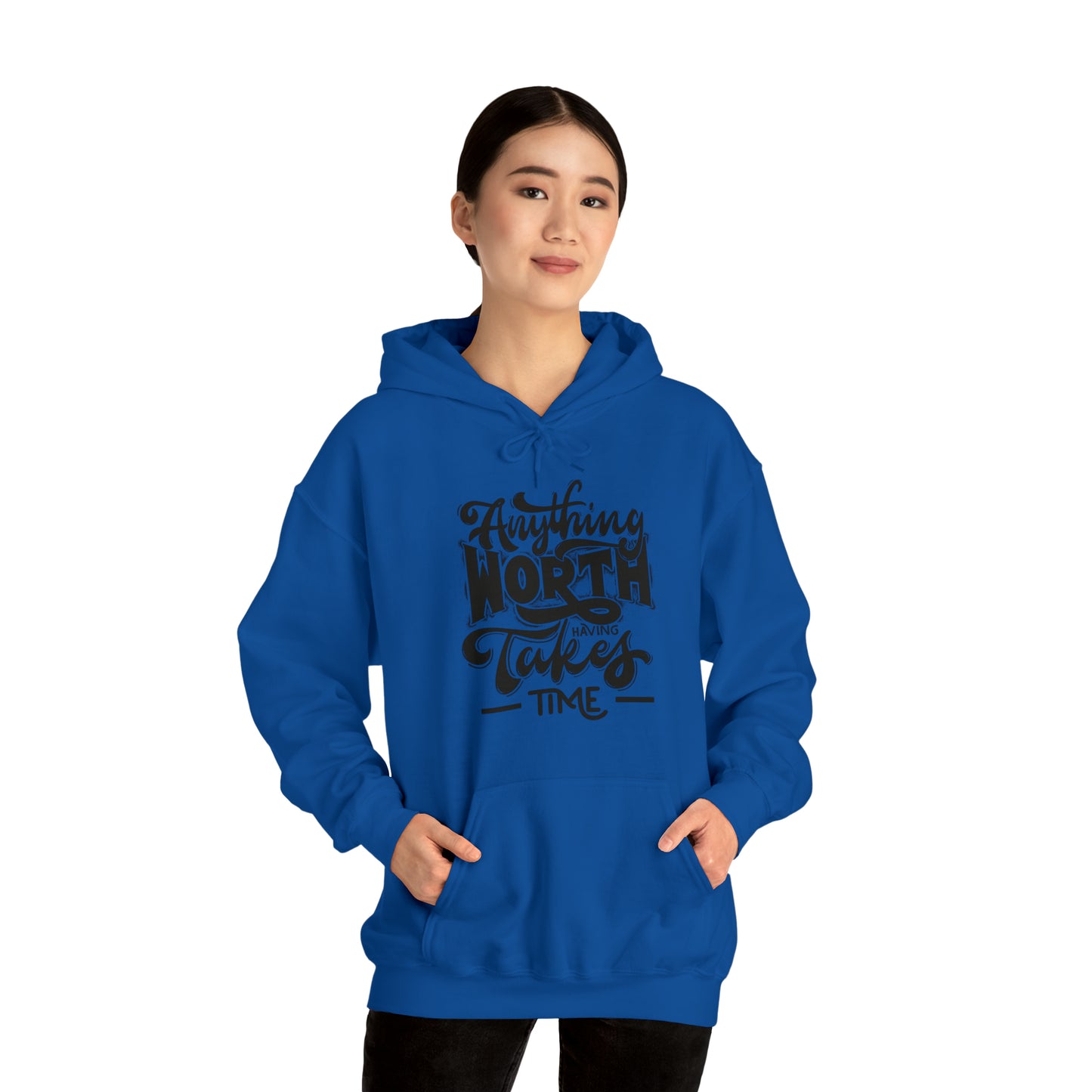 Anything Worth Heavy Blend™ Hooded Sweatshirt