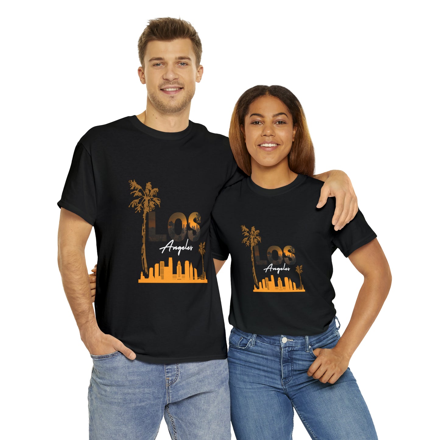 Los Angeles City Heavy Cotton Tee