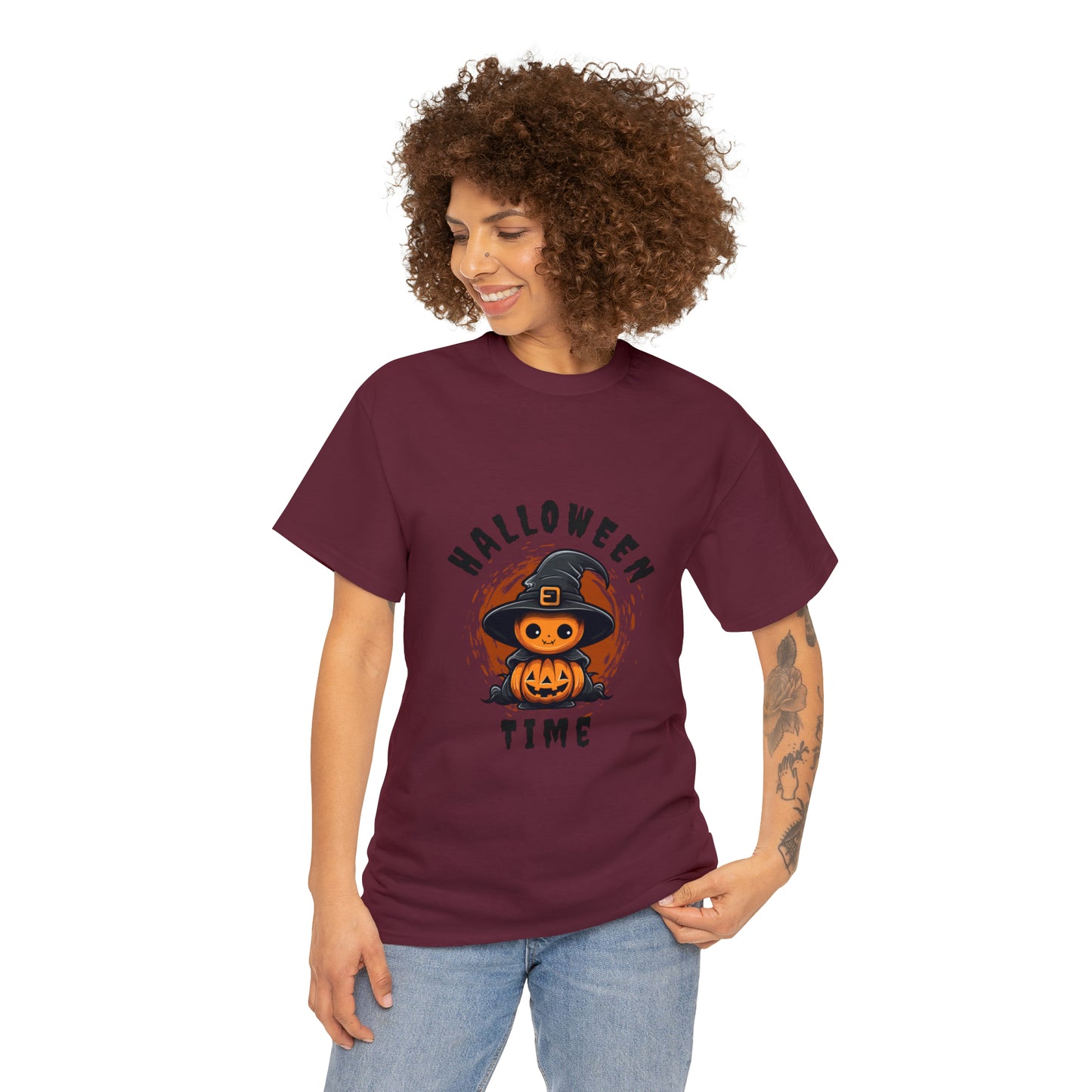 Halloween Time Heavy Cotton Tee