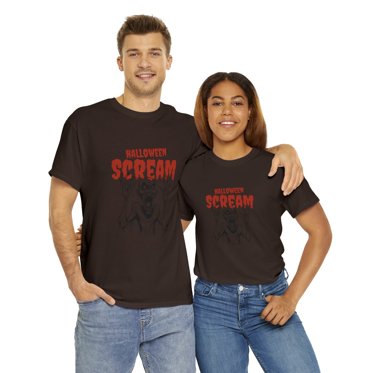 Halloween Scream Heavy Cotton Tee