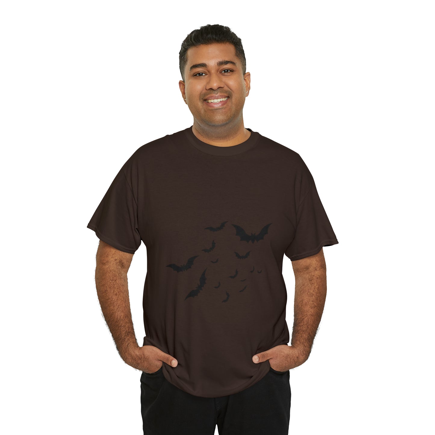 Halloween Bats Heavy Cotton Tee