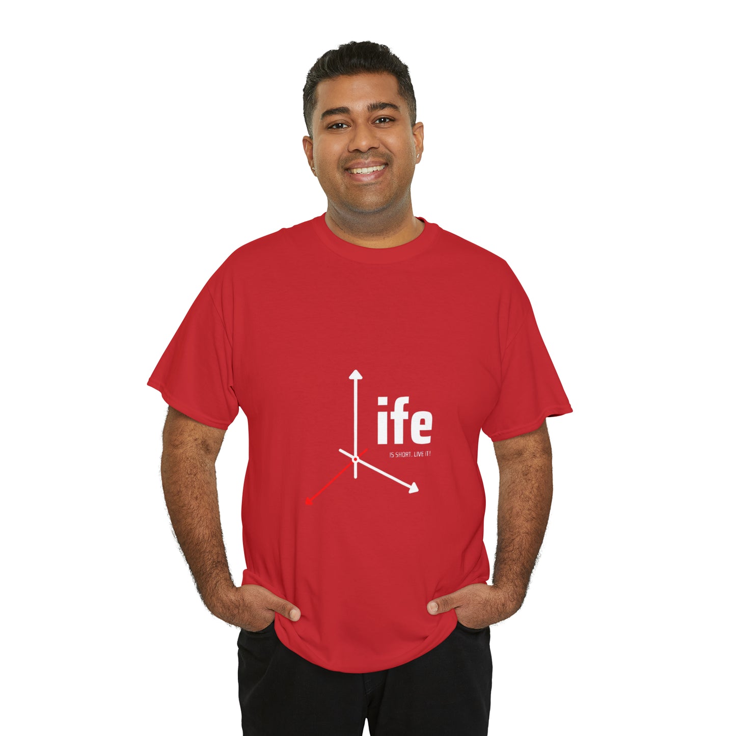 Life is Short Heavy Cotton Tee