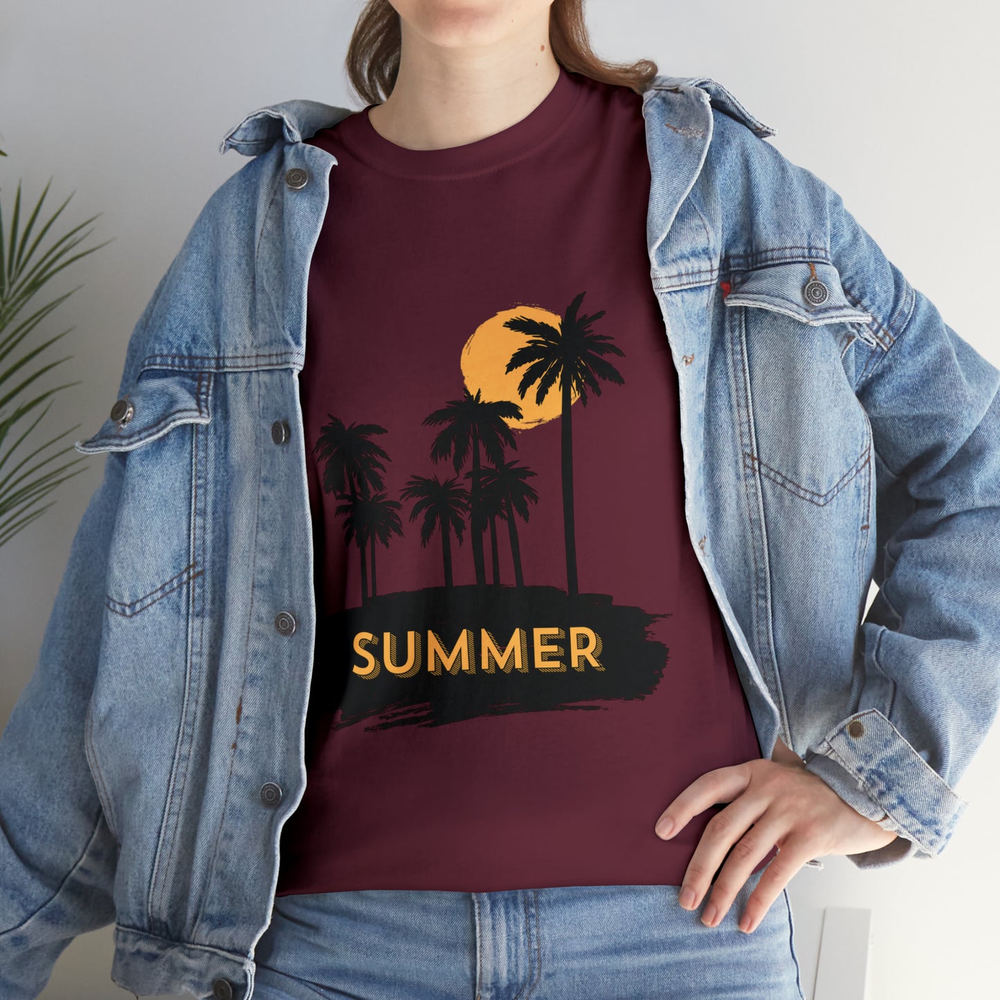 Summer Vibes Heavy Cotton Tee