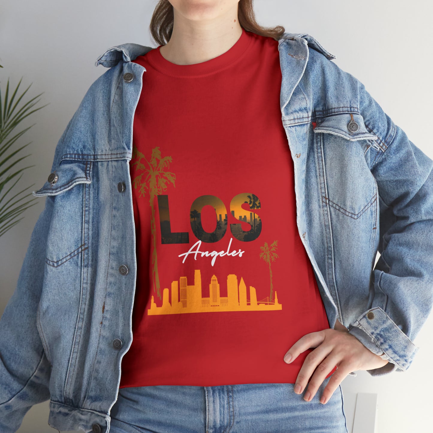 Los Angeles City Heavy Cotton Tee