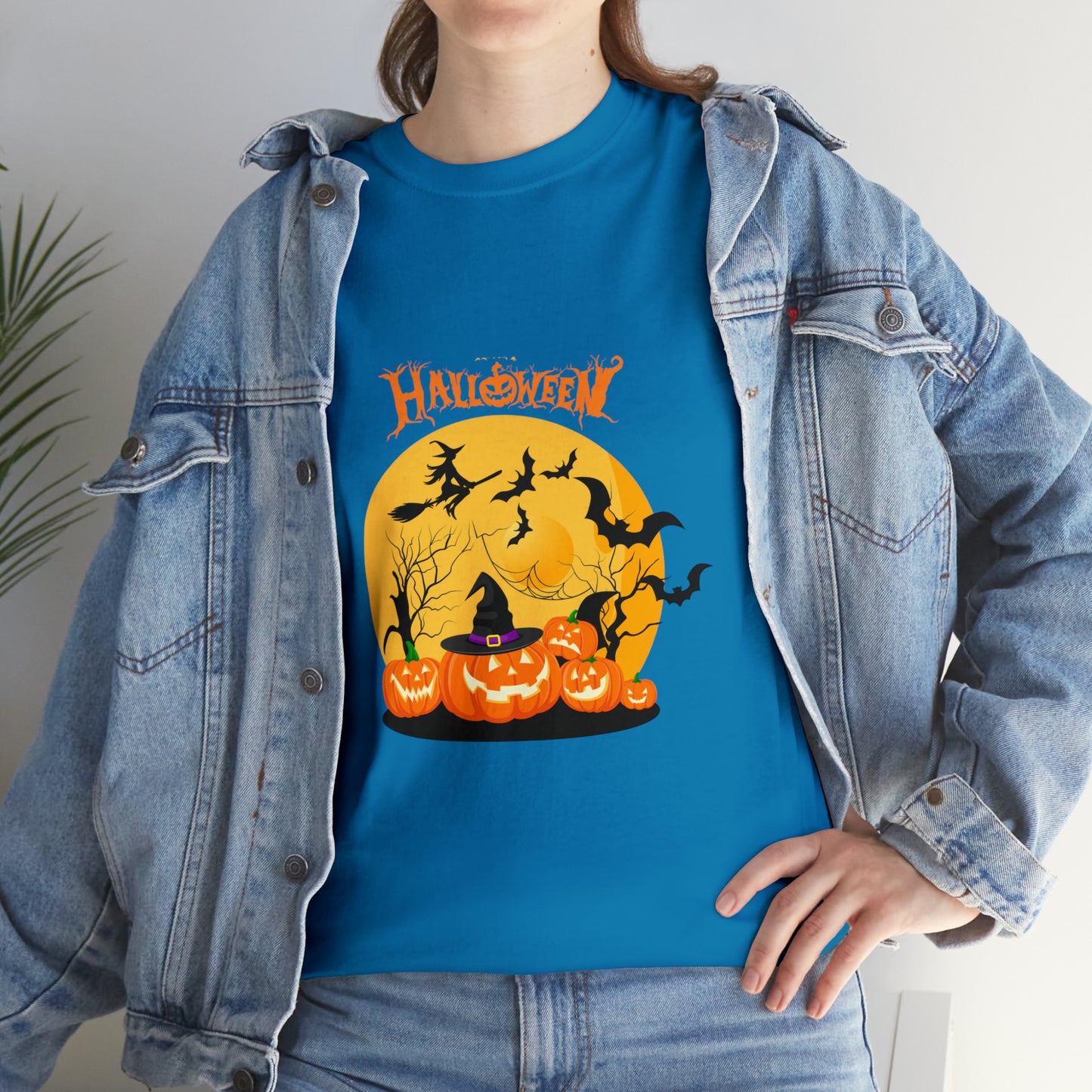 Halloween Pumpkin's Heavy Cotton Tee