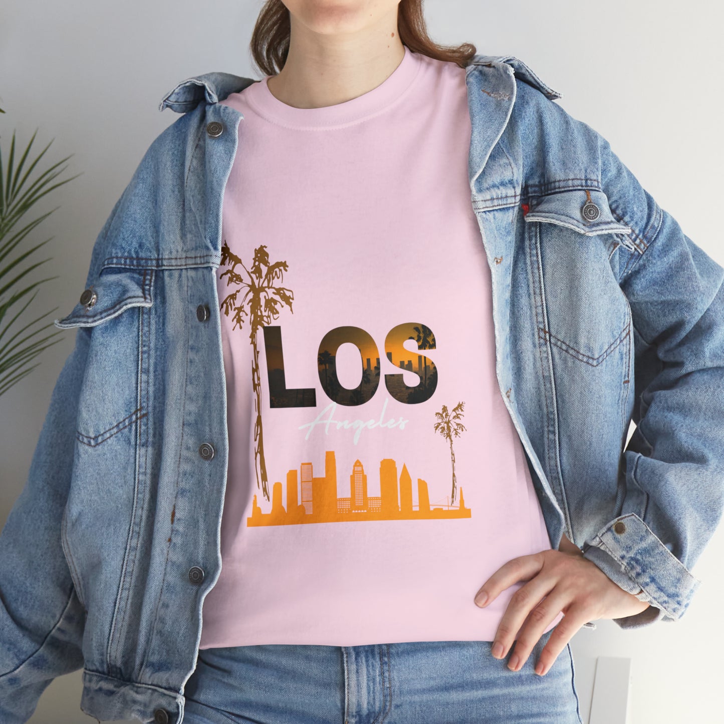 Los Angeles City Heavy Cotton Tee