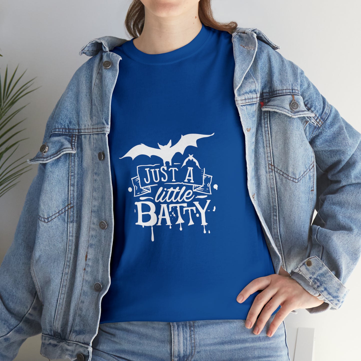 Just a Little Batty Heavy Cotton Tee