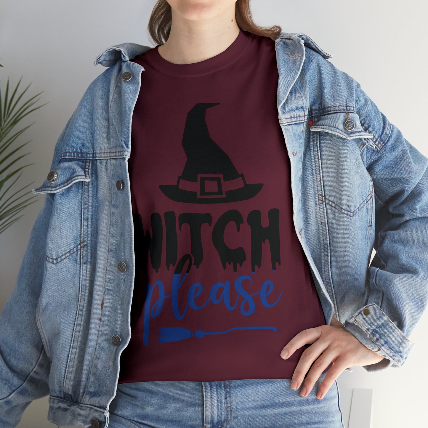 Witch Please Heavy Cotton Tee